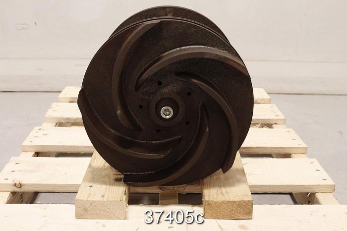 Used Gorman Rupp T10A60-B Trash Pump Power End, 5 Vane 12.5" Impeller #37405