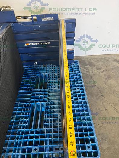 Used Rightline  LGM039 General Purpose Carton Clamp 2500 Lbs Capacity, 24" Load Center