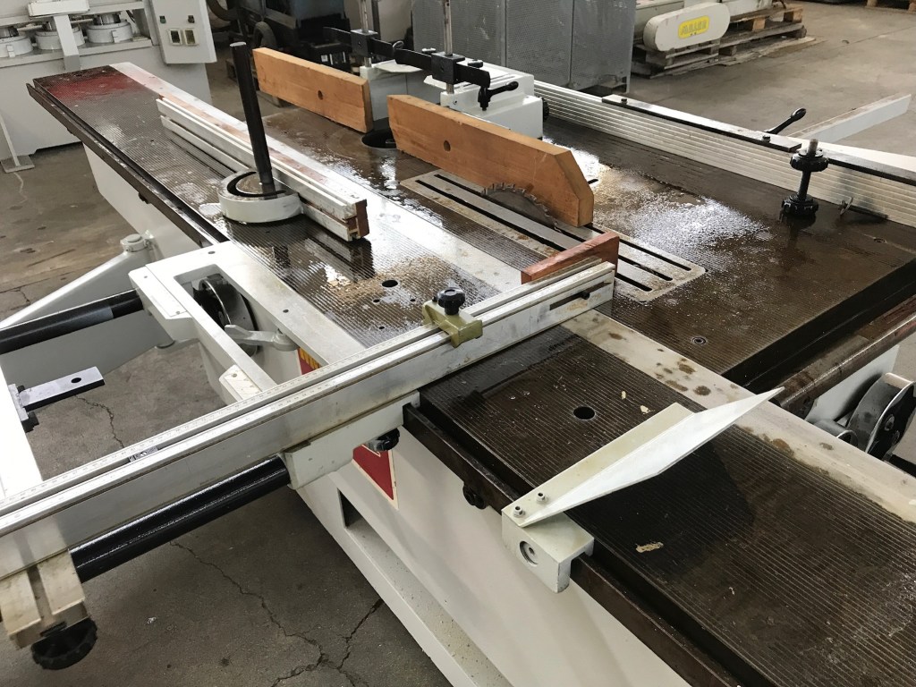 Usato Sega, Incisore e Toupie con carro da 3 metri