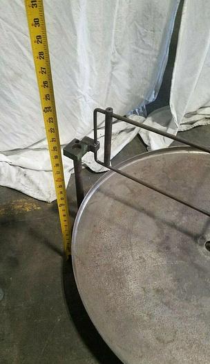 Used 30" Stock Reel Metal Material Feed Payoff Pan Stamping H