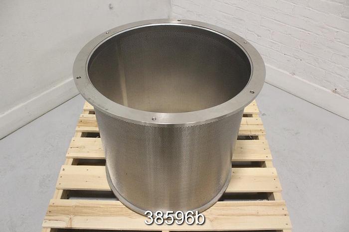 Unused Black Clawson P24 Pressure Screen 0.079" (2 mm) Holes #38596