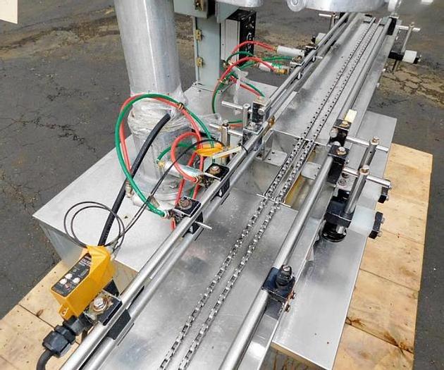 Used All-Fill B-400 SINGLE HEAD FILLER WITH S/S CONVEYOR