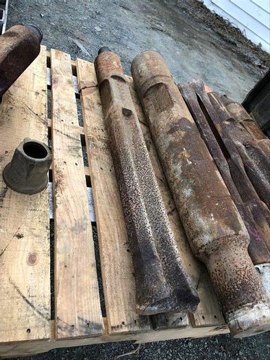 Used 5-1/2" x 40" Chisel Style Drill Bit