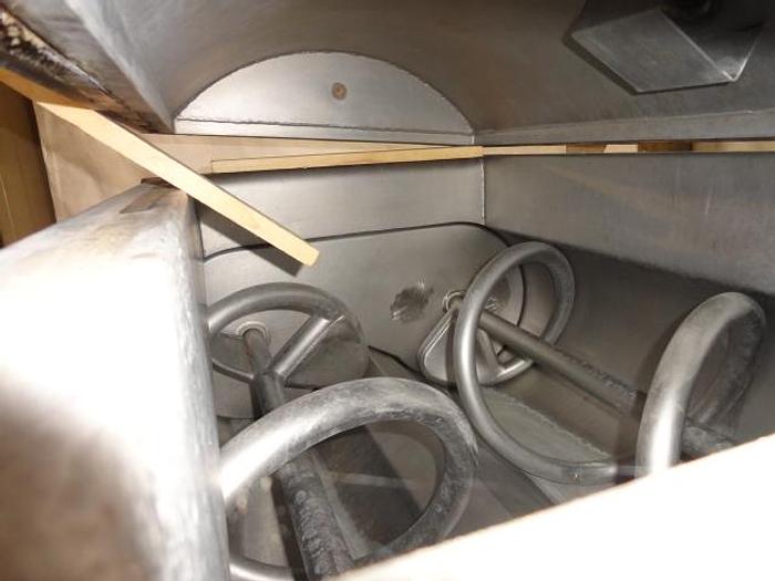 Used AMFEC Hydraulic Vacuum Mixer/Massager; Md#510