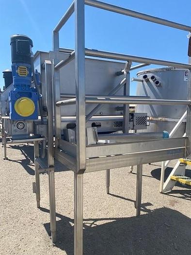 Used GEM Equipment Transfer Conveyor With Platform