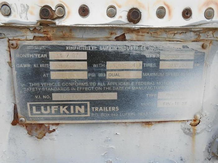 Used 1988 LUFKIN TFV-IP