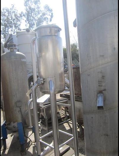 Used Tank, 35 Gallon, S/st, Deareator, Cherry Burrel, 20" x 36" #S734628