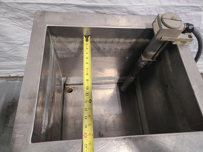 Used Branson Hot Alkaline Cleaner with Westinghouse 1 Kw Generator