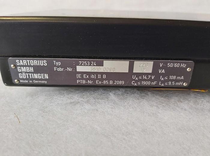 Convertisseur Ex, 725324, Sartorius, d'occasion