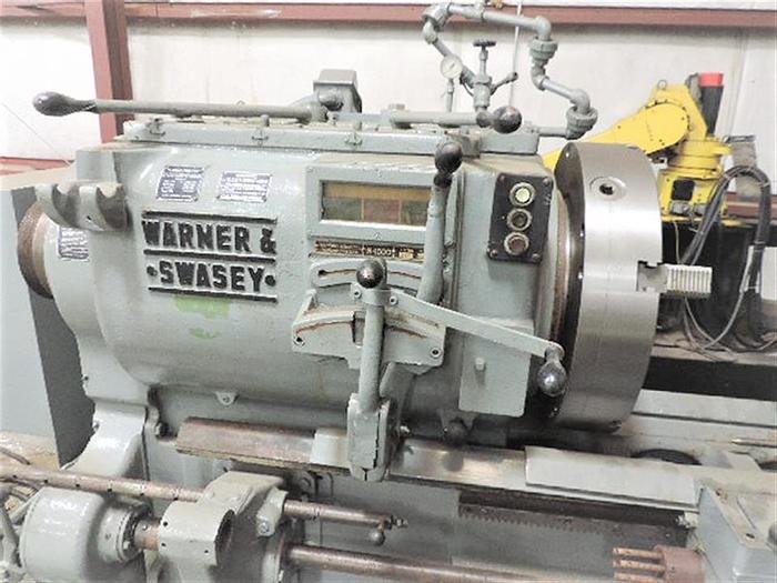 Used 1956 Warner & Swasey 4A-M1500 with 9.25" Big Bore Spindle