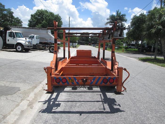 Used 3 Reel Cable Reel Trailer
