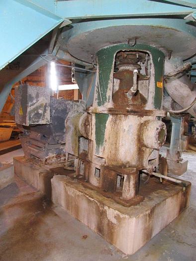 Used 18' BLACK CLAWSON HCV BATCH PULPER WITH SIZE 3 HYDRAPULPER DRIVE AND 500 HP MOTOR S/S