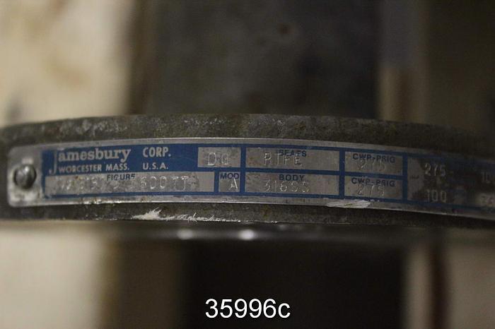 Used Neles Jamesbury 1.5" Ball Control Valve, 2 5150 31 3600 MT #35996