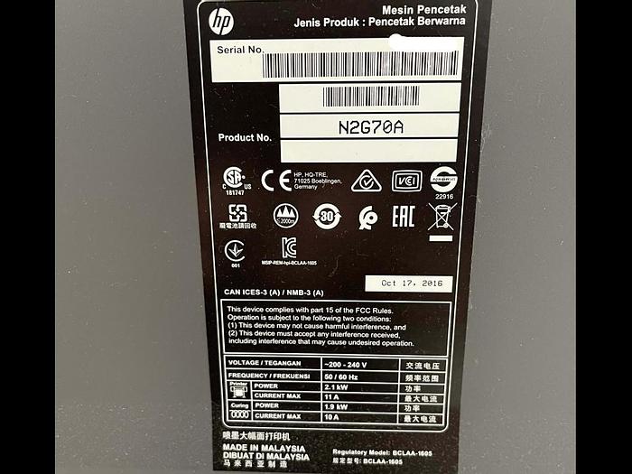 Used 2016 Hewlett-Packard HP L570