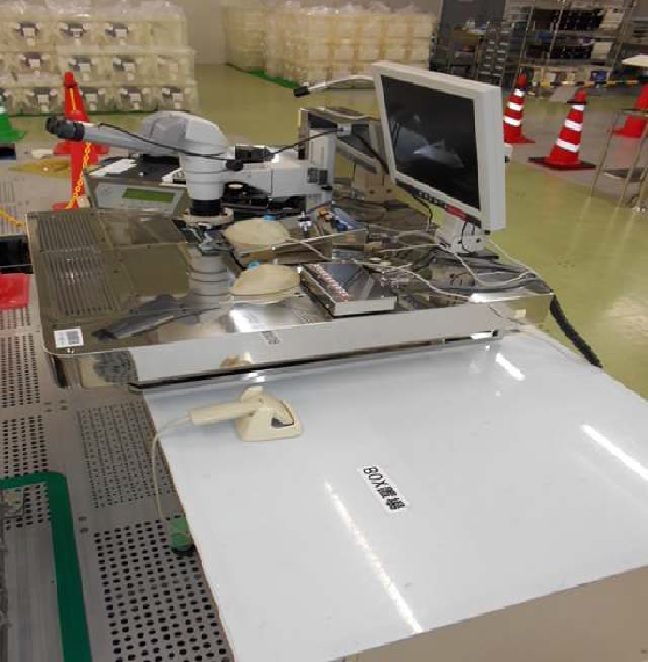 Used Nikon NWL860 Wafer Loader With ISS200 Microscope