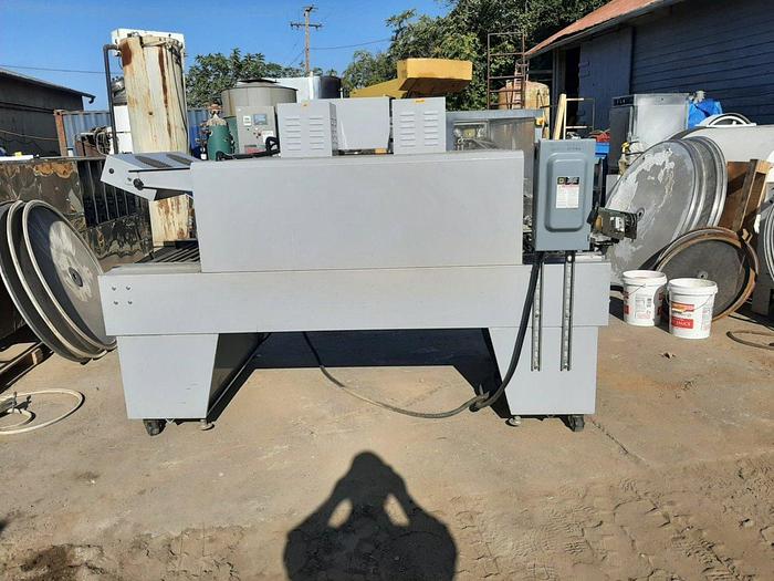 Used Wrapper, Overwrapper, Sleeve Sealer, PE or PVC, With Tunnel #C744825