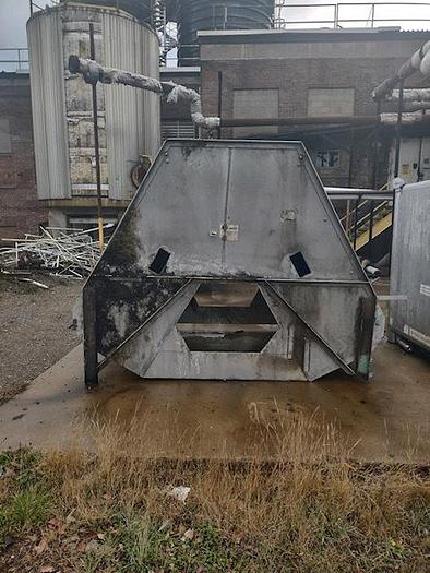 Used 72" WIDE BAUER DUAL BACK TO BACK HYDRASIEVE SCREEN S/S .020"