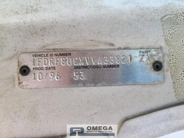 Used 1996 FMC LMD2000 Aircraft Deicer (2,000 total gallon tank cap) Ford Chassis w/ Diesel Engine