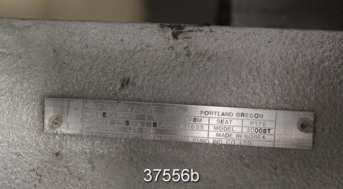 Used FNW 10" Hand Operated Knife Gate Valve, Model 2000BT #37556