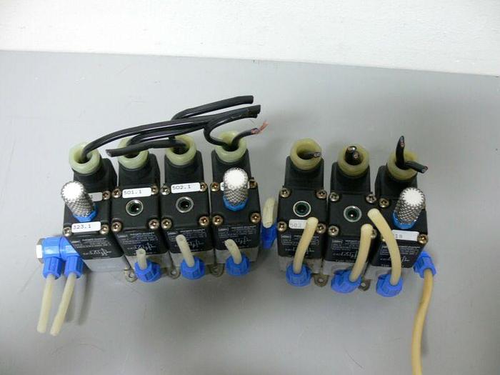 Used Lot of 7 - Gemu CH-6343 DN2 0-10 bar 8VA 6.5W Valve