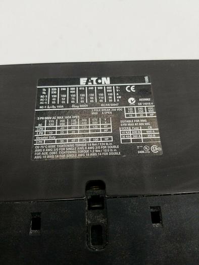 Used Eaton XTCE150G Contactor