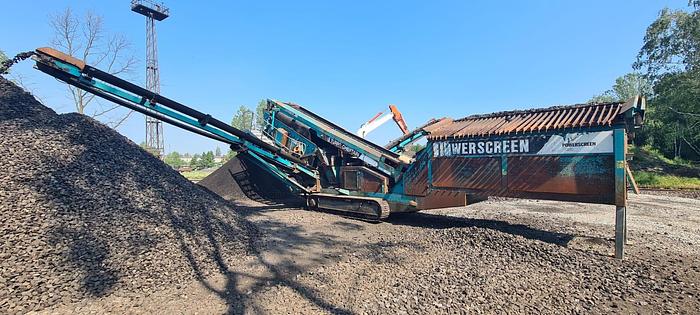 Used 2008 Powerscreen Chieftain 1700 2 Deck