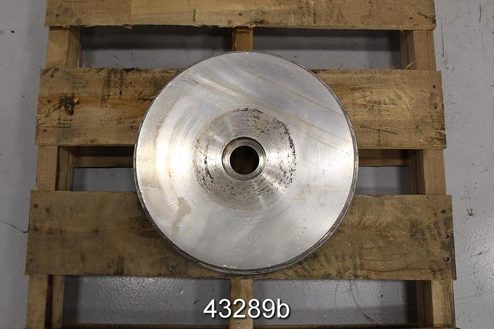 Used Goulds 3196 13" Diameter CN7M Stuffing Box Cover #43289