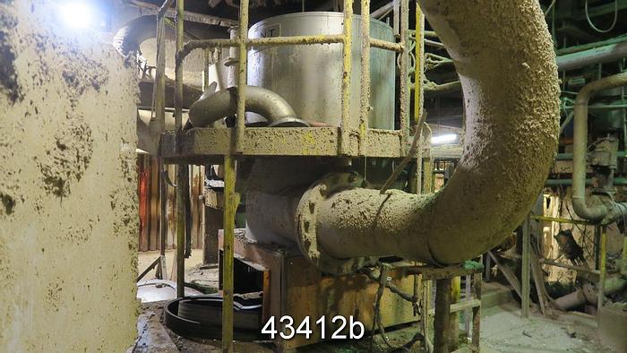 Used Kadant UV-500 Pressure Screen, .055" Holes #43412