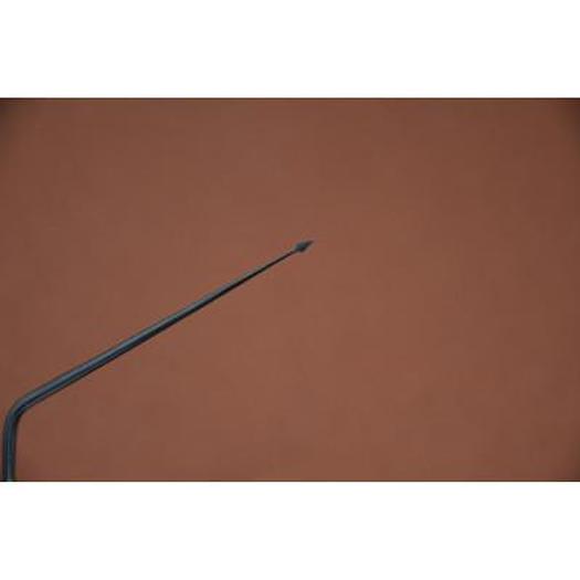 AIGUILLE DE POLITZER COUDEE 17cm (POLITZER PARACENTESIS BENT NEEDLE 17cm)