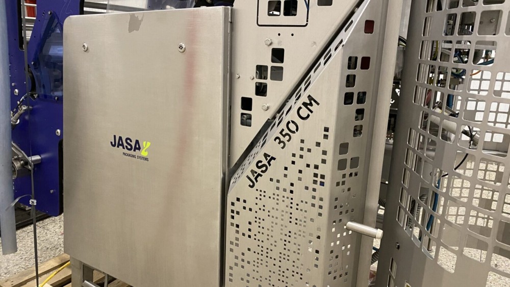 Used Jasa 350CM continuous motion vertical bagger