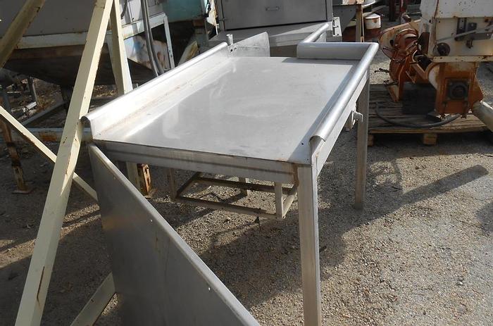 Used Table, Prep, 32" x 48", S/st, Packing/Rec #S742090