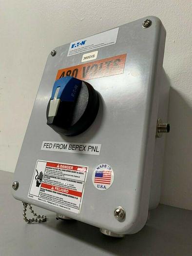 Used Stahlin J806W Enclosure w/ On & Off Switch