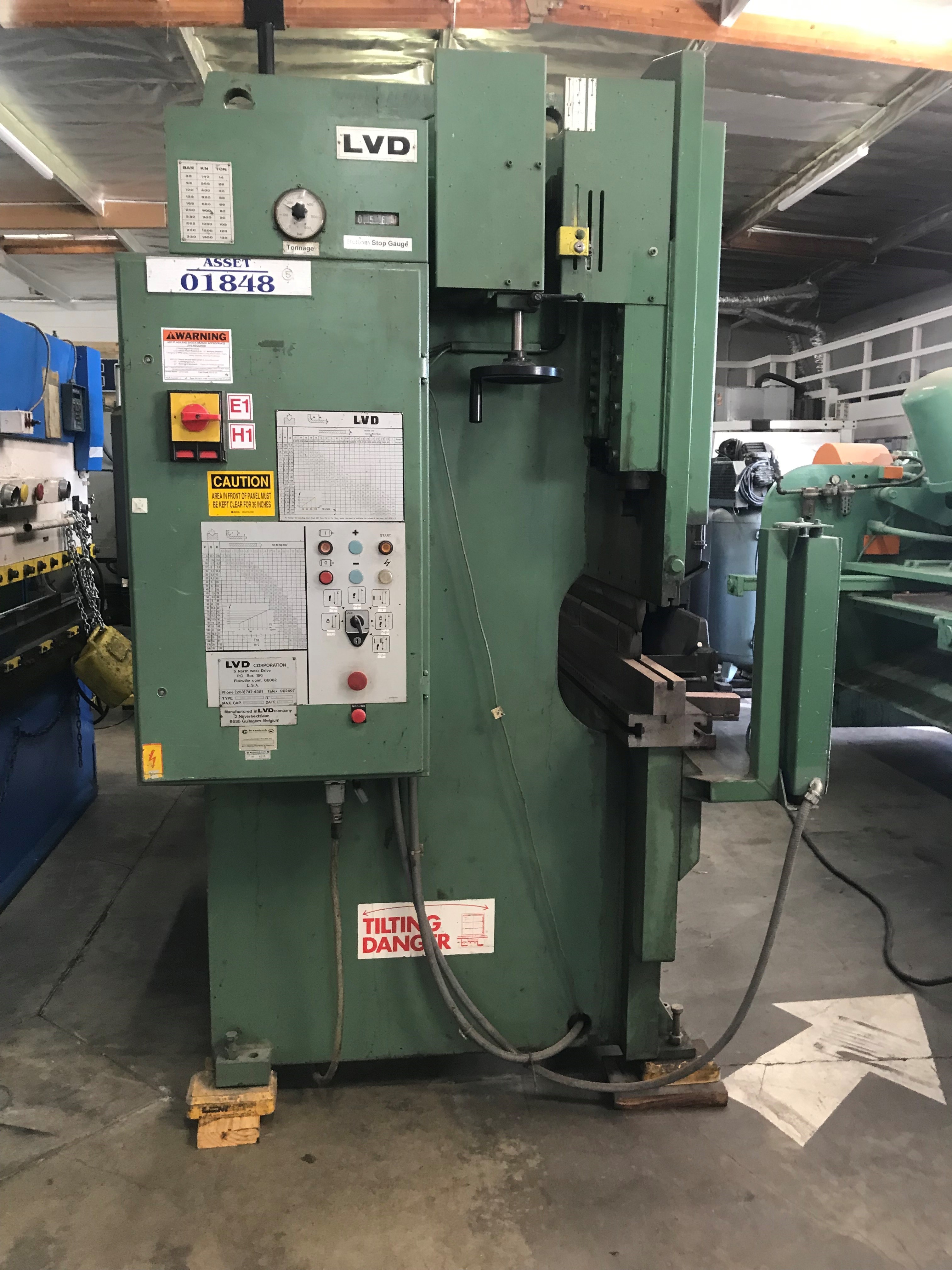 Used Sold LVD 150JS10 CNC Hydraulic Press Brake 150 Ton x 10' 6497 2
