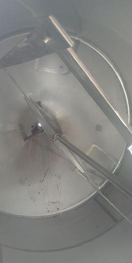 Used Zbiornik nierdzweny, jednopłaszczowy z mieszadlem, poj. 6000l