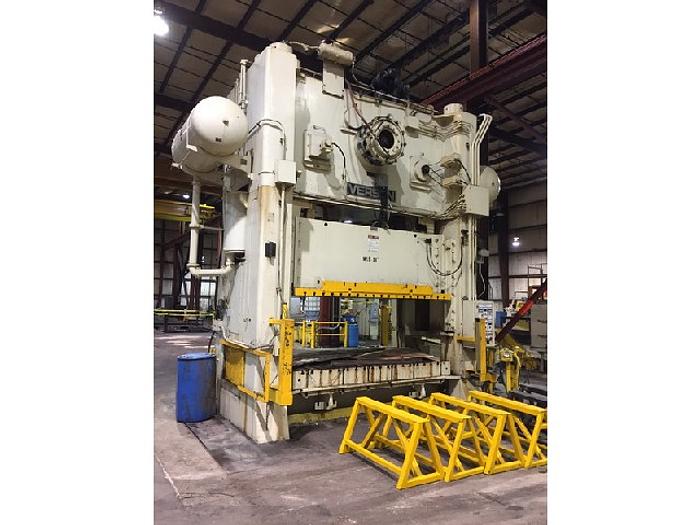 600 ton Verson 120"x72" Stamping Press