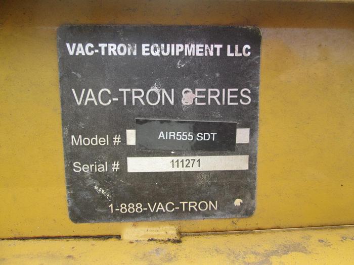Used 2011 Vermeer Low Profile Air 555 SDT Vacuum Trailer.