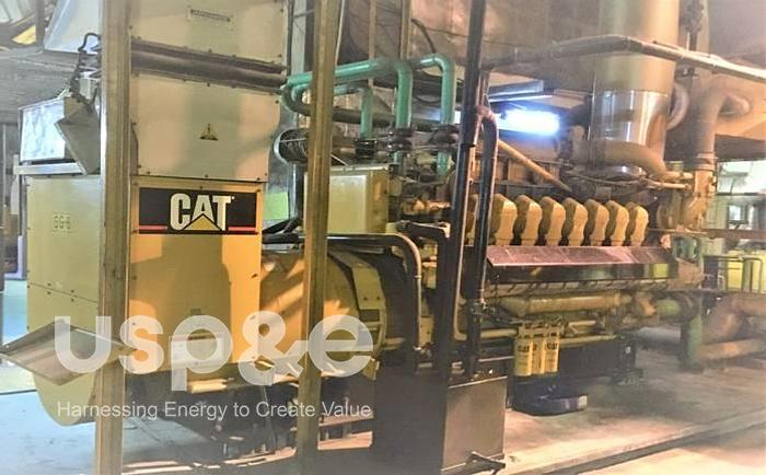 Used 15.4 MW 2005 Used Caterpillar 3516 Natural Gas Generator Sets