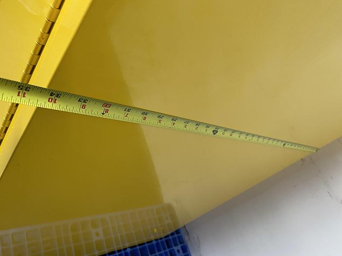 Used JustRite 29005 60 Gallon Flammable Cabinet 65"x 34"x 34" Manual Close