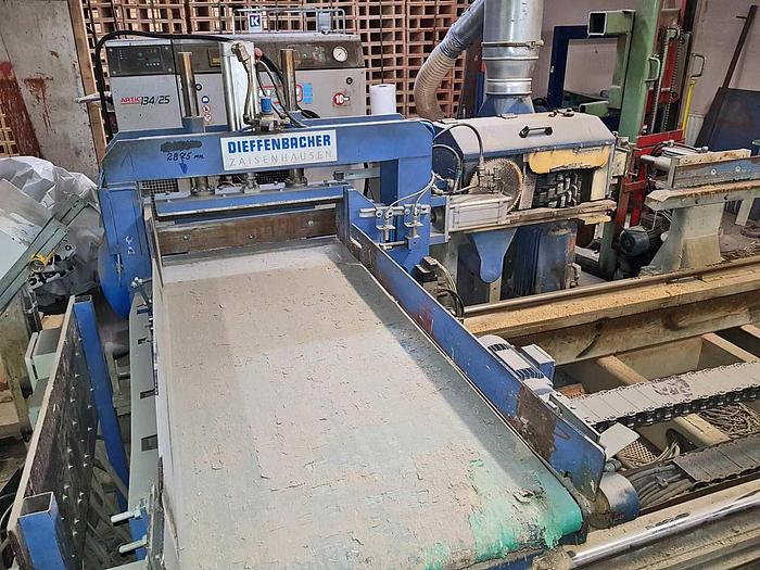 Used 2000 Dieffenbacher Finger jointing system Finger jointing system MEGA 500