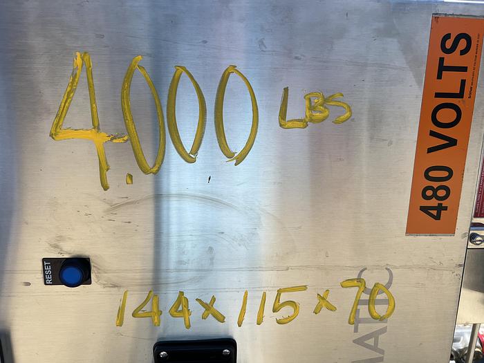 Used CIP, 2-Tank, (2) 185 Gallon Tanks, Sani-Matic, 316L Stainless Steel #S744634