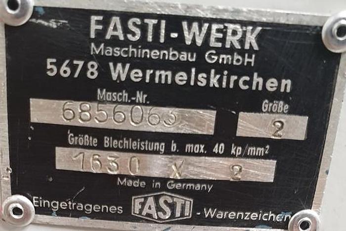 Gebraucht Motorische Tafelschere Fasti 506-16-2
