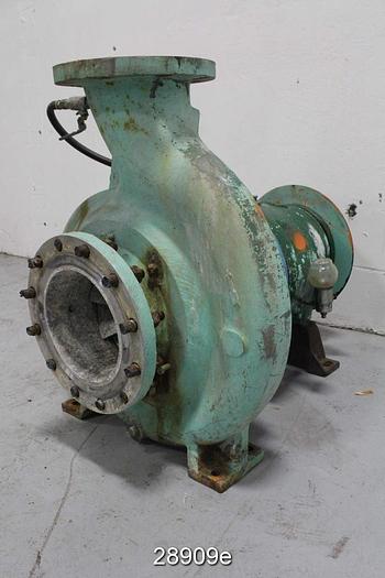 Used Goulds 3175, 8x10x18, SS Casing, SS 7 Vane 15" Impeller #28909