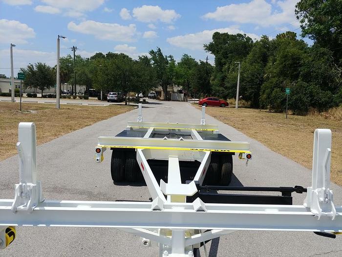 Used 2012 Brook Brothers PTB112-12KE TA EB Utility Pole Trailer - 74048