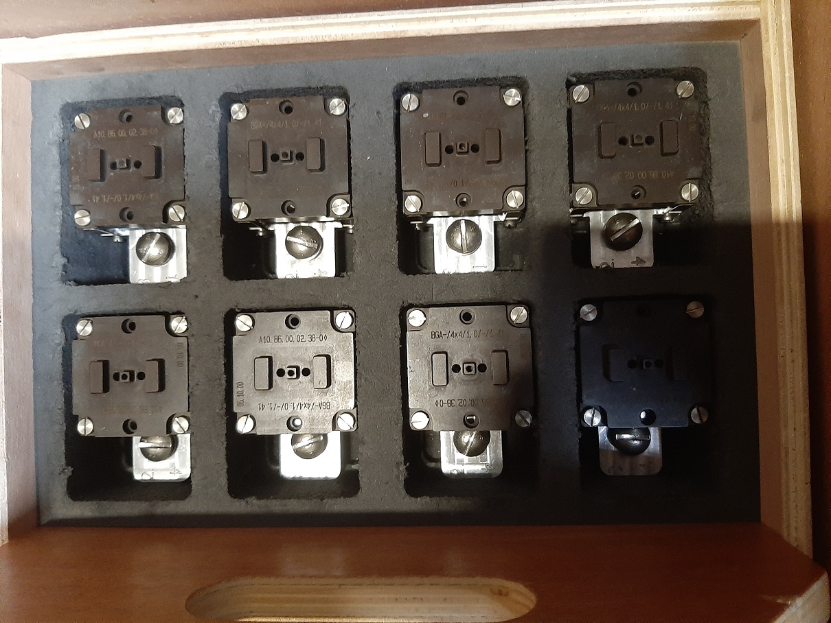 Used Multitest MT9510 16 BGA 4 x 4 mm Handler Kit