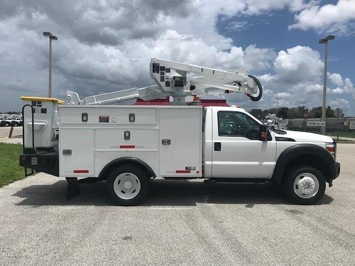 Used Altec AT37G Articulating Telescopic Bucket Boom on A 2015 Ford F550 4x4 Truck - C59047