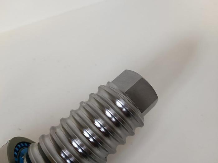 Geschliffener Präzisions Kugelgewindetrieb, D50x10, 591mm, Steinmeyer, neu