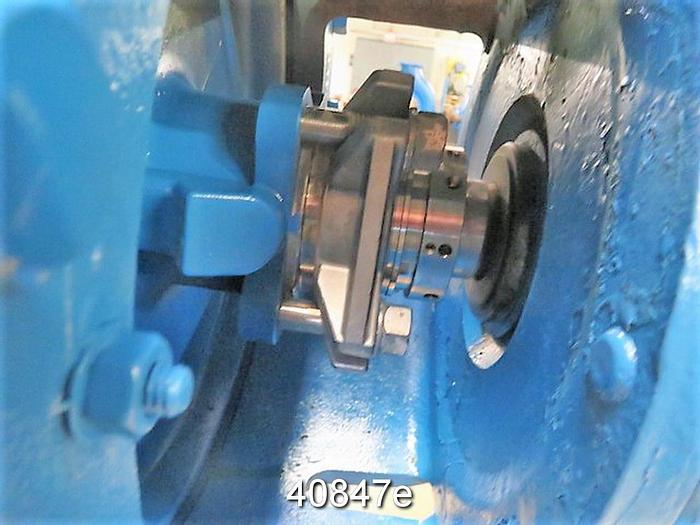 Used Goulds 3196 1.5x3x13 Pump, SS Casing, 5-Vane, 10.5" SS Impeller #40847