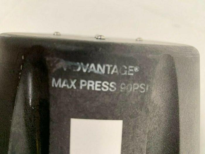 Used ITT Advantage 316L 90 PSI Diaphragm Actuator w/ 1 1/2" Sanitary Fittings