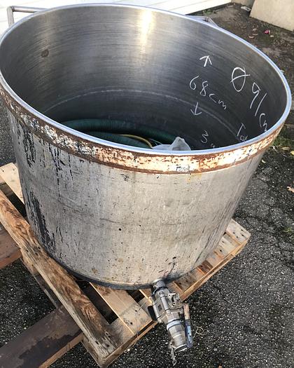 Used 2002 Stainless steel vessel ApS Small mobile vessel