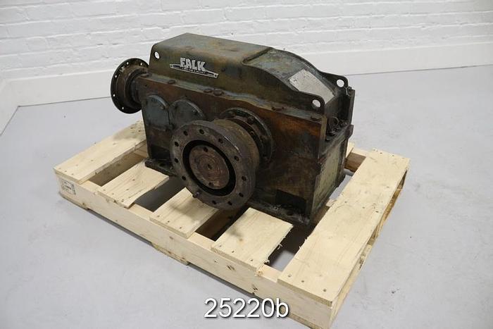 Used Falk 50YB2-A Right Angle Drive, Ratio 6.282, Input Rpm 728, Output Rpm 115, Hp Rating 20, Service Factor 1.50, Approx Us Gallons 3.5 #25220